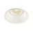 SLV Horn-O Spot Aluminium Whit Runde | Ausschnitt 95mm - Geeignet für 1x GU10 