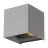 D'Lite Wandleuchte Elingen Aluminium Grau Up & Down 4.9W 480lm - 830 Warmweiß | IP65