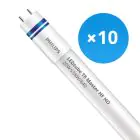 Mehrfachpackung 10x Philips LED Tube T8 MASTER (HF) High Output 20W 3100lm - 840 Kaltweiß | 150cm - Dimmbar - Ersatz für 58W