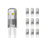 Mehrfachpackung 10x LED Capsule G9 1.9W 200lm - 827 | Ersatz für 20W