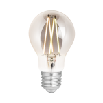 WiZ Smart LED E27 Poire Filament Smoke 6.5W 400lm - 820-850 Accordable Blanc | Dimmable - Remplacement 35W
