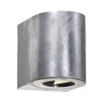 Nordlux Canto 2 Applique Murale Échantillon Argent Up & Down 10.6 W 500lm - 830 