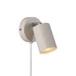Nordlux Explore Applique Murale Métal Beige | Convient pour GU10
