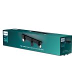 Philips Runner Spot LED Métal Noir | Convient pour 3x GU10