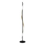 Eglo Lampadaires Salon Conaprato Échantillon Brushed Laiton, Noir 20W 2500lm - 827-840-865 CCT | Dimmable