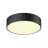 SLV Medo Pro 30 Mur et Plafonnier Aluminium Noir Ronde 10W 1350lm - 930-940 CCT | IP50 - Meilleur Rendu De Couleur - Dali Dimmable 
