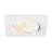 SLV New Tria Universel 68 Spot Aluminium Blanc Carré 8.6W 600lm 60D - 925-930-940 CCT | Diamètre 68mm - Meilleur Rendu De Couleur - Dimmable 