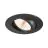 SLV New Tria 68 Spot Aluminium Noir Ronde 8.3W 705lm 38D - 927 Blanc Très Chaud | Diamètre 68mm -  Meilleur Rendu De Couleur - Dimmable 