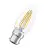 Ledvance Classic LED B22 Bougie Filament Claire 3.4W 470lm - 827 Blanc Très Chaud | Remplacement 40W