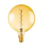 Osram Vintage 1906 LED E27 Globe Filament Dorée 200mm 5W 300lm - 820  | Dimmable - Remplacement 40W