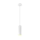 SLV Enola Suspension Luminaire Aluminium Blanc 150cm | Convient pour 1x E27 