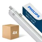 Lot 4x Philips Réglette LED Étanche CoreLine WT120C Gen2 18/32W 2700/4500lm - 840  | 120cm