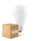 Lot 10x Ledvance Classic LED E27 Poire Filament Dépolie 17W 2452lm - 840  | Remplacement 150W