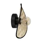 Eglo Applique Murale Marywell Échantillon Noir | IP20 - Convient pour 1x E27 